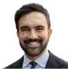 photographic portrait of Zohran Mamdani